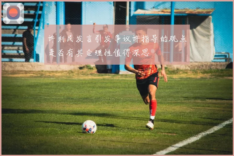 许利民发言引发争议许指导的观点是否有其合理性值得深思
